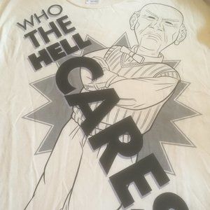 Walter Puppet T shirt from a Jeff Dunham Tour